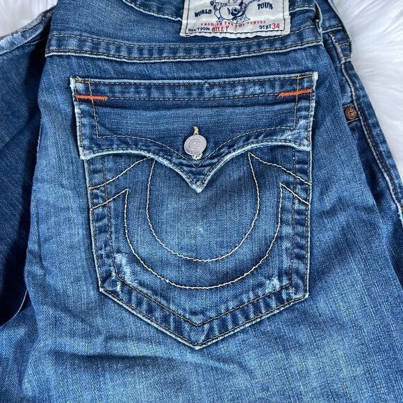 True Religion Billy Bootcut Jeans Seat 34 - Picture 11 of 12